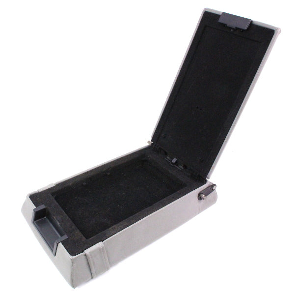 Gray Leather Rear Seat Armrest 01-05 VW Passat B5.5 Arm Rest - Genuine