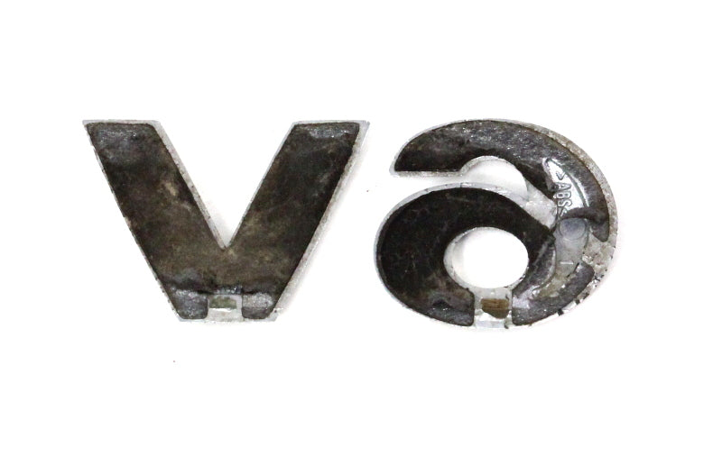 V6 - Trunk Hatch Emblem Badge Letters - 98-05 VW Passat B5 B5.5 - Genuine