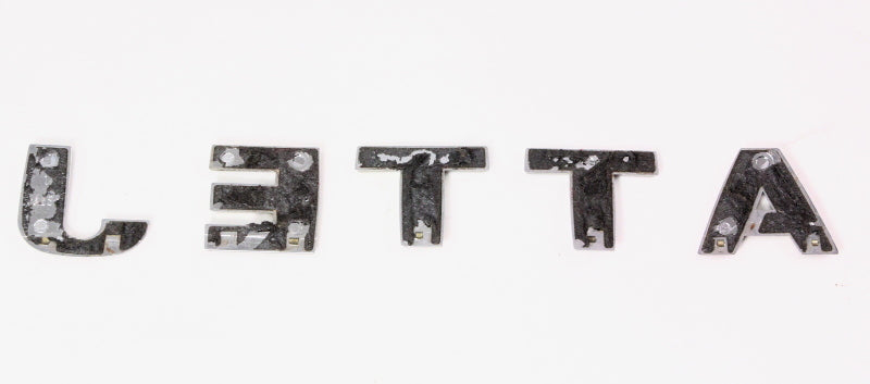 J E T T A Trunk Emblem Badge Letters 99-05 VW Jetta MK4 - Genuine