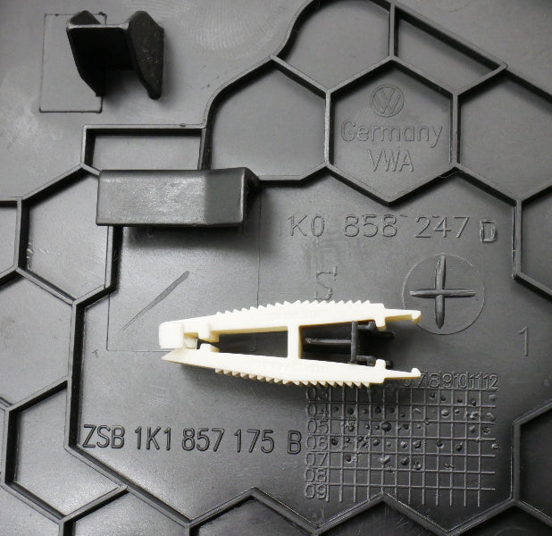 LH Dash End Cap Cover 05-10 VW Jetta Rabbit GTI MK5 Genuine - 1K0 858 247 D