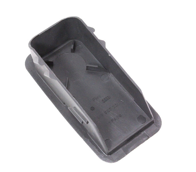 Rear Deck Child Safety Seat Hook Cover Trim Audi A6 S6 C5 - Gray - 4B0 887 301 A