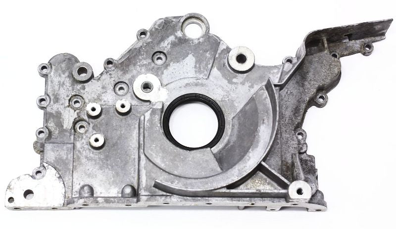 Front Main Crank Seal Flange Plate V8 Audi A8 S8 A6 S6 Phaeton - 077 103 153 K