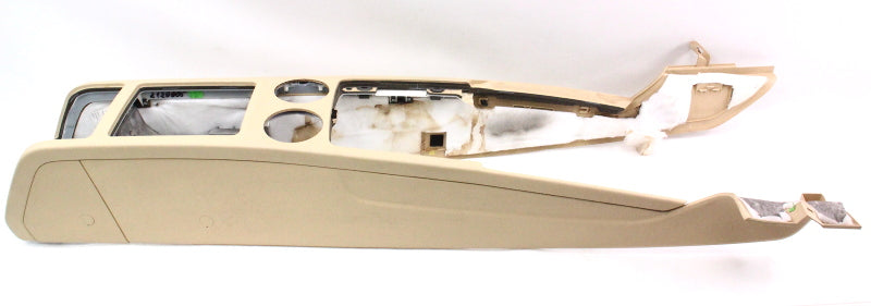 Center Console 04-06 VW Phaeton - Tan Beige - Genuine - 3D1 863 303 A
