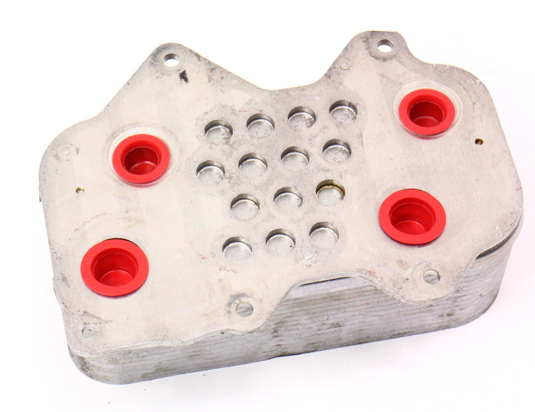 Oil Cooler 04-06 VW Phaeton - 02-04 Audi A6 S6 4.2 V8 - Genuine - 077 117 021 Q