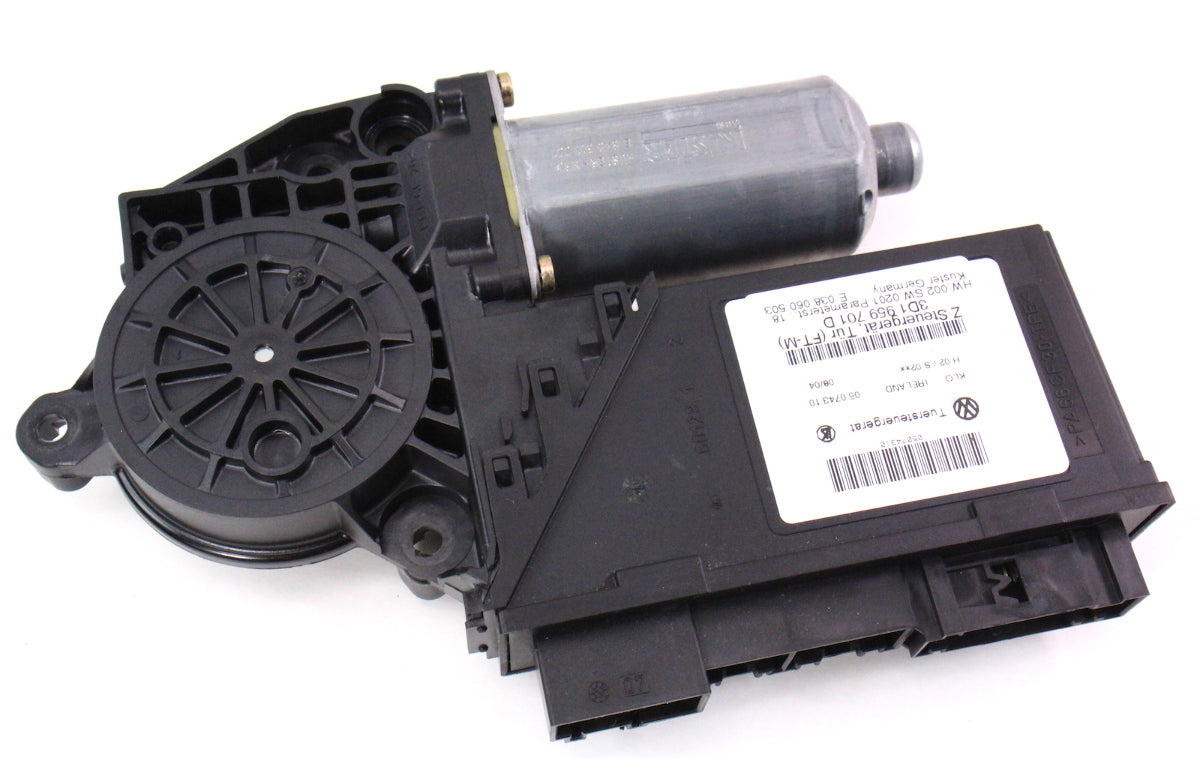 Driver Front Power Window Motor & Module 04-06 VW Phaeton - 3D1 959 701 D
