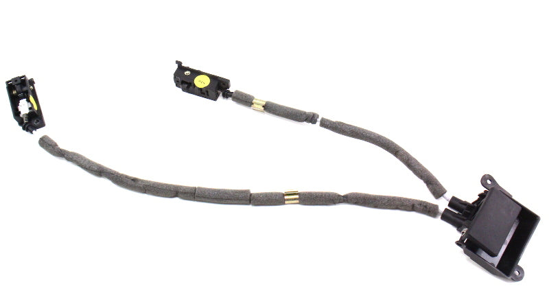 LH Glove Box Latch Handle & Linkage 04-06 VW Phaeton - Genuine - 3D0 857 147 F