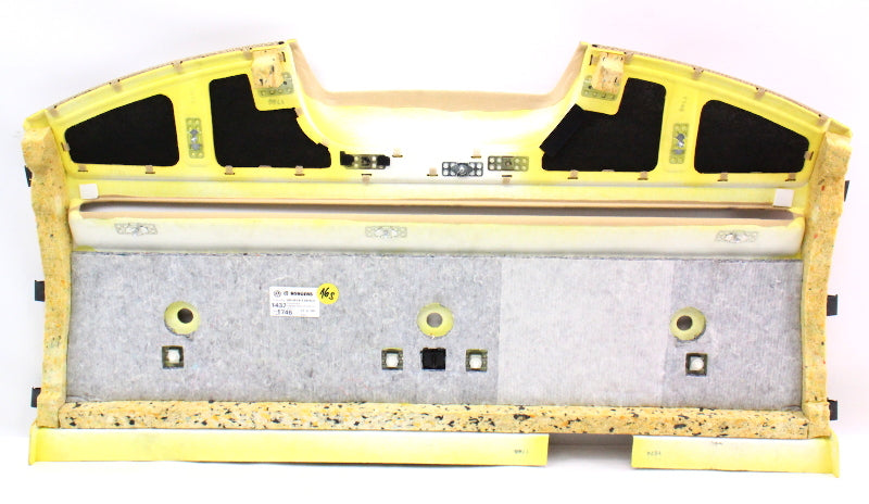 Rear Window Deck Shelf Cargo Tray 04-06 VW Phaeton - Beige Tan - 3D5 863 413 DA