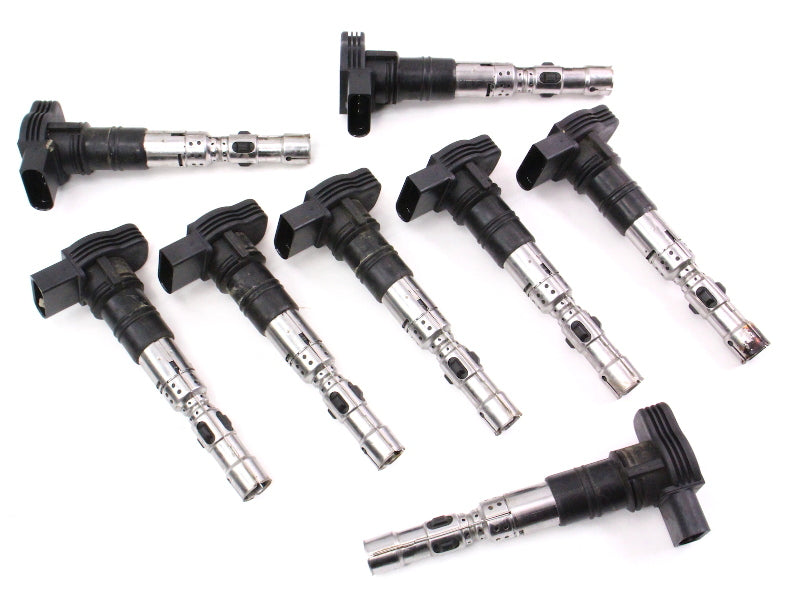 Set Of 8 Genuine Ignition Coils VW Phaeton Touareg 4.2 V8 - 077 905 115 AA