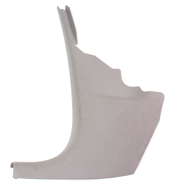 LH Kick Panel Lower Interior Trim Panel 06-12 Audi A3 - Gray - 8P0 867 271