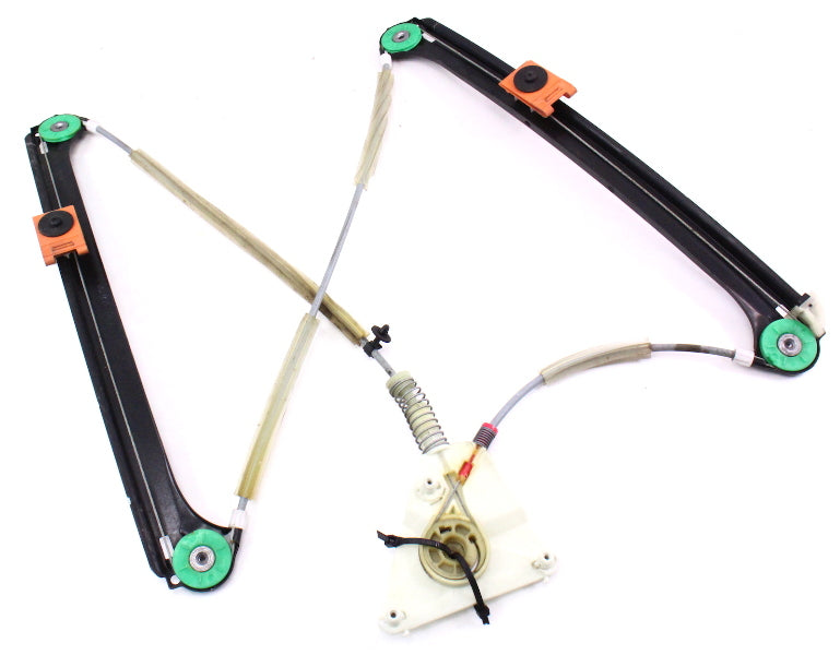 RH Front Window Lift Regulator Track 06-13 Audi A3 - Genuine