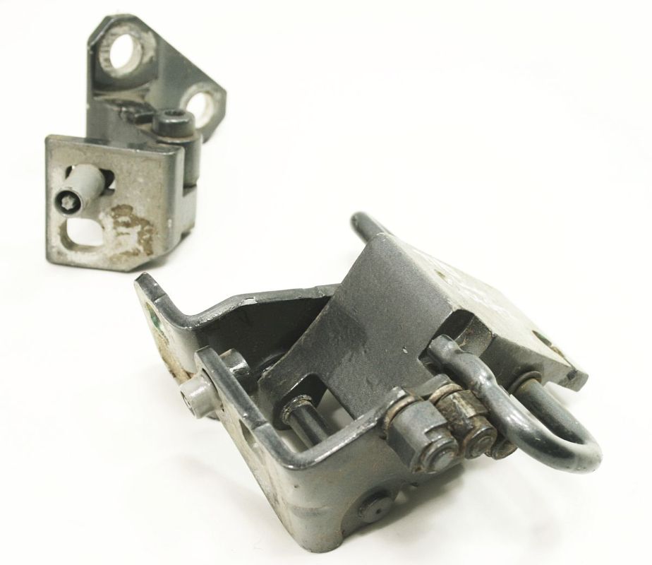 LH Driver Front Door Hinges 05-10 VW Jetta Rabbit GTI MK5 Sportwagen LD7X Gray