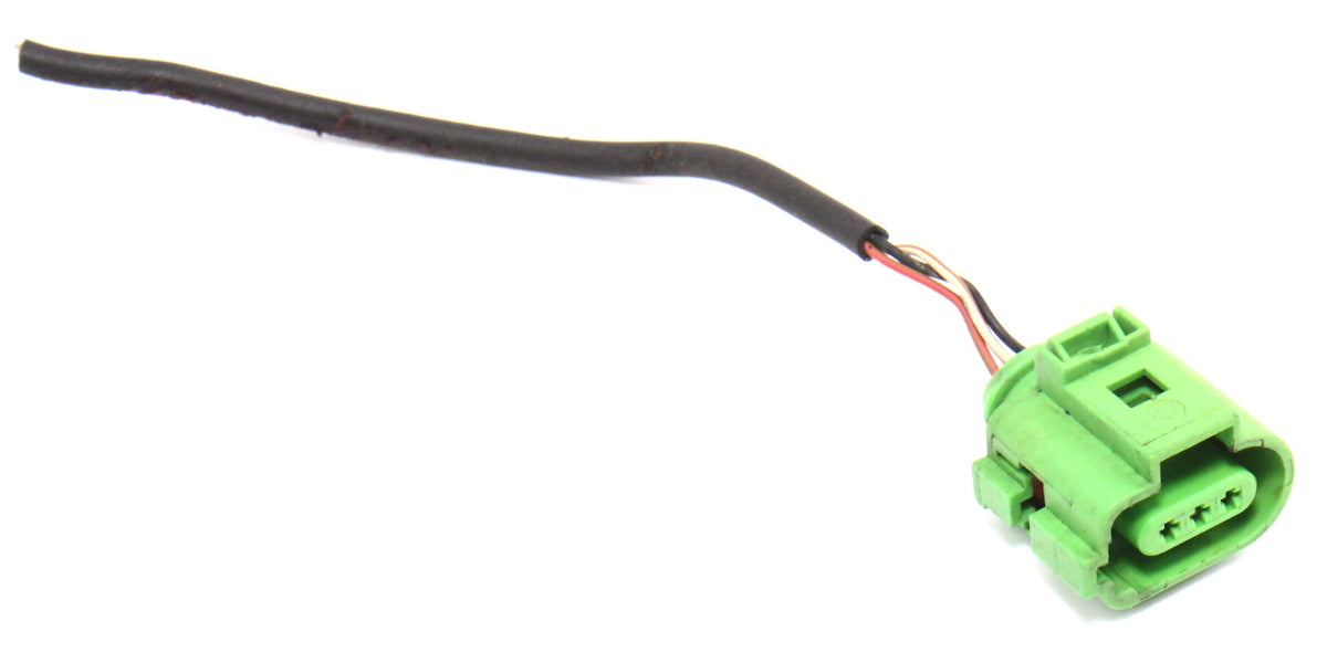 Green Knock Sensor Pigtail Plug VW Jetta Rabbit GTI Passat Audi - 8E0 973 703 B