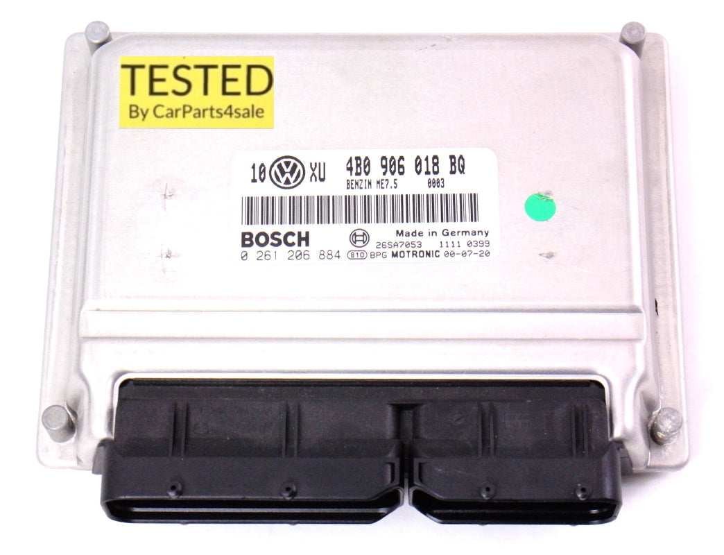 ECU ECM Engine Computer 2001 01 VW Passat B5 1.8T AUG - 4B0 906 018 BQ