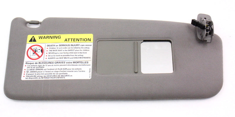 RH Sun Visor 98-04 Audi A6 C5 Allroad - Gray - Genuine