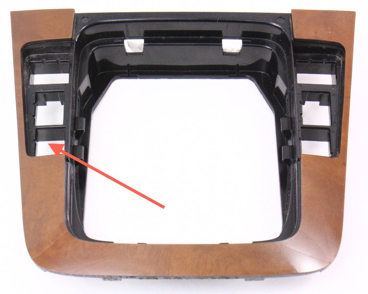 LH Lower Console Switch Blank Dummy - VW Passat 06-10 B6 - Genuine - 3C0 959 623