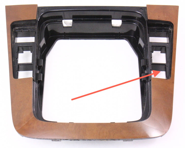 RH Lower Center Console Switch Blank Dummy - 06-10 VW Passat B6 - 3C0 959 624