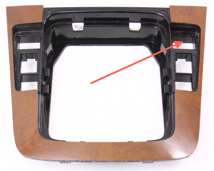 RH Upper Shifter Console Switch Blank Dummy - VW Passat 06-10 B6 - 3C0 959 624 A