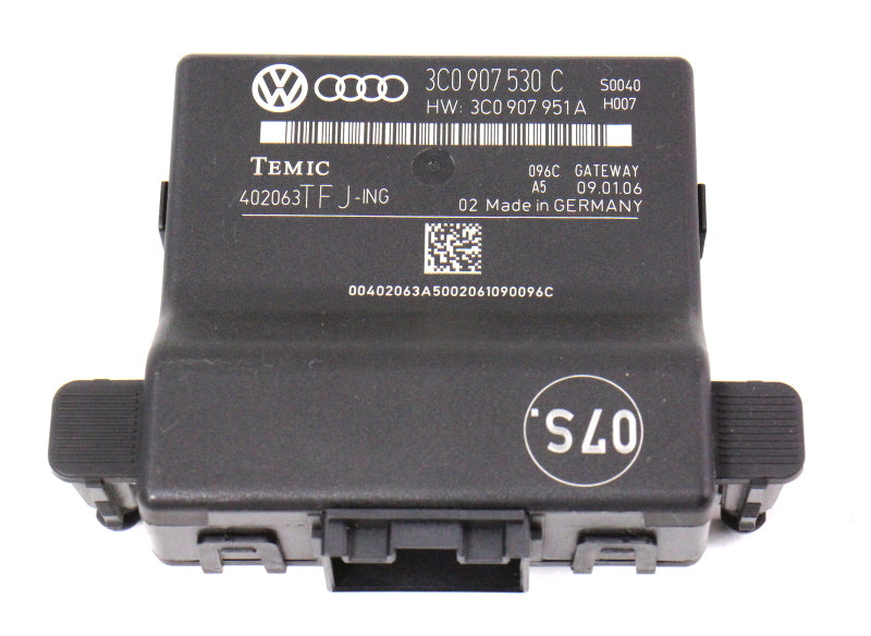 Can Bus Gateway Module 06-10 VW Passat B6 - Genuine - 3C0 907 530 C