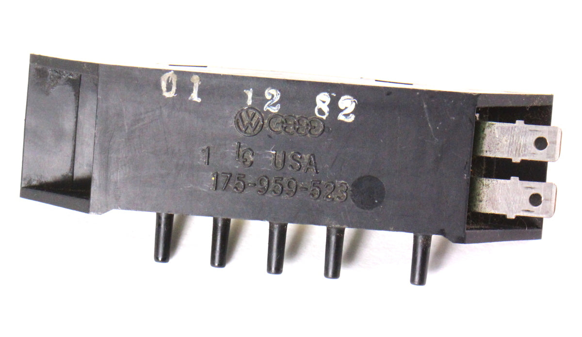 Climate Control Vacuum Switch 81-84 VW Rabbit MK1 - Genuine - 175 959 523