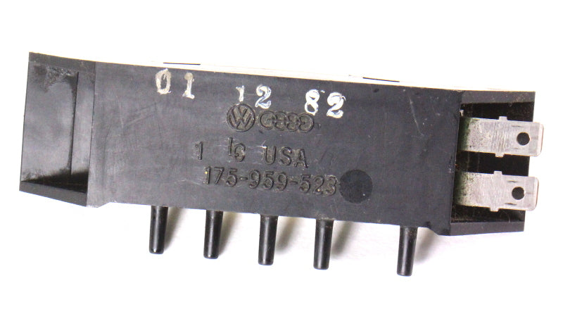 Climate Control Vacuum Switch 81-84 VW Rabbit MK1 - Genuine - 175 959 523