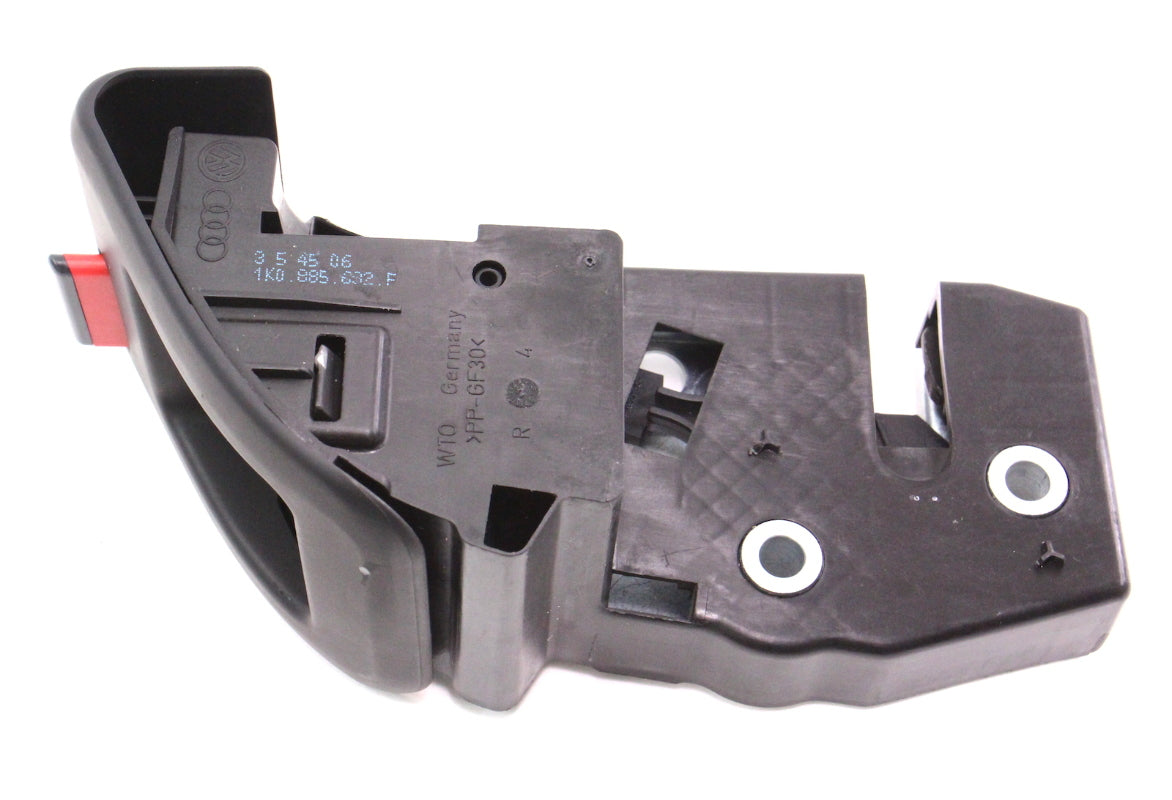 RH Rear Seat Fold Latch Lock Button 06-13 Audi A3 Black Genuine - 1K0 885 682 F