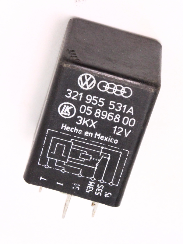 Wiper Relay VW Audi Jetta Golf Rabbit Passat Vanagon MK1 MK2 MK3 - 321 955 531 A
