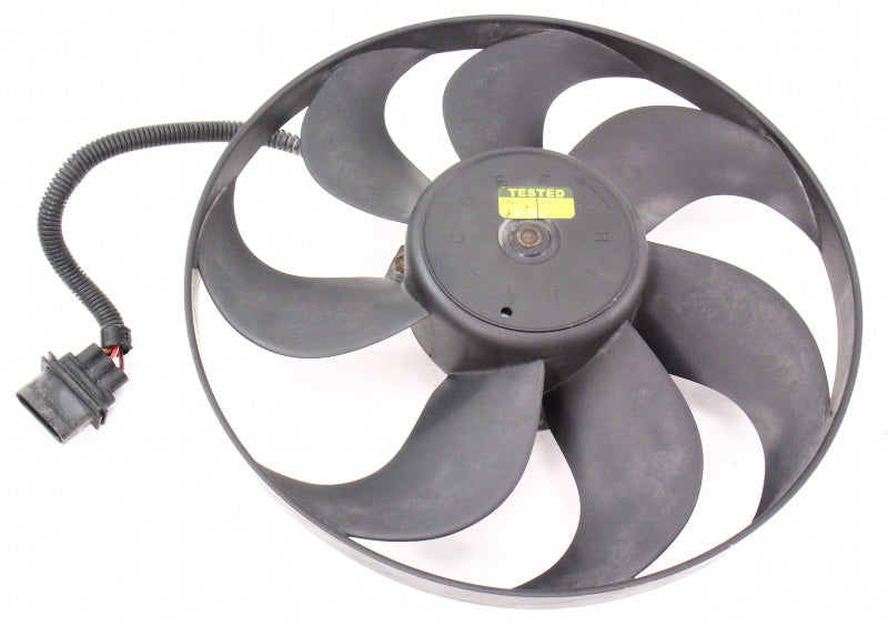 LH Electric Cooling Fan Motor 98-05 VW Beetle - Genuine Temic - 1C0 959 455