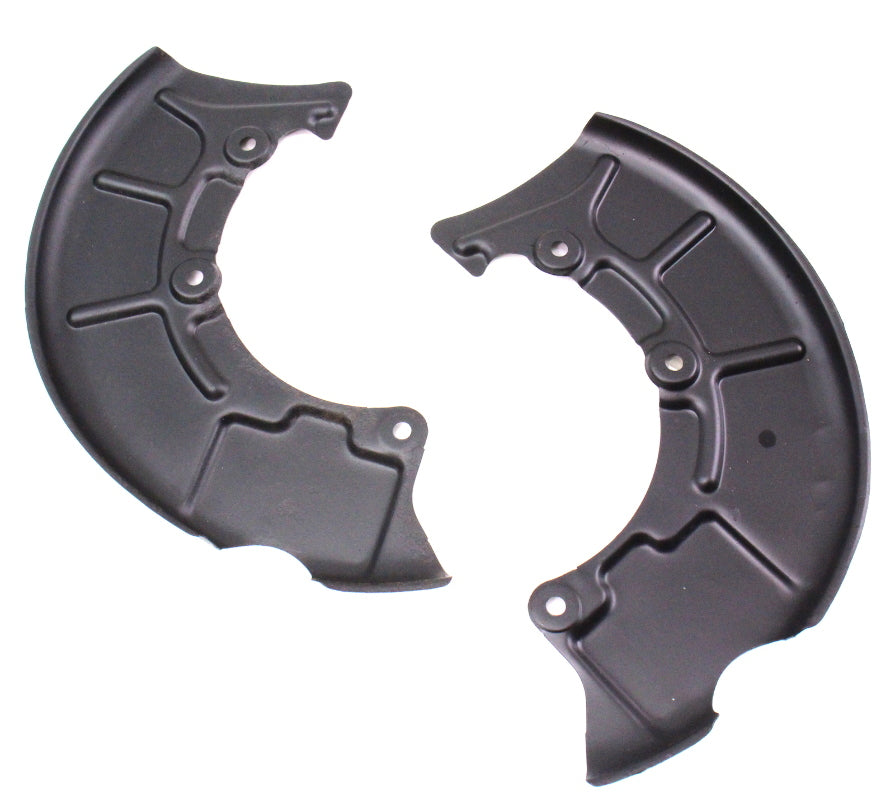 Front Brake Dust Shield Set 99-05 VW Jetta Golf MK4 Beetle - 1J0 615 311 A