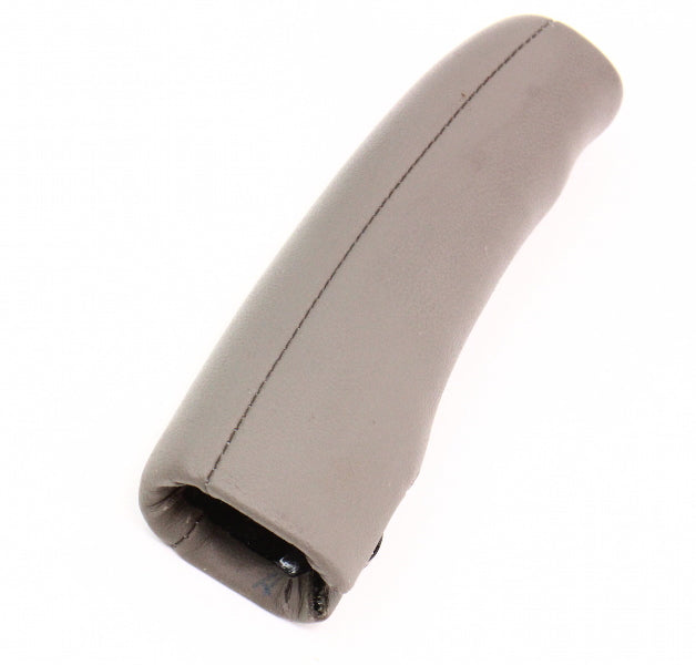 Parking Ebrake Handle Cover Trim 98-04 Audi A6 C5 - Tan Leather - Genuine