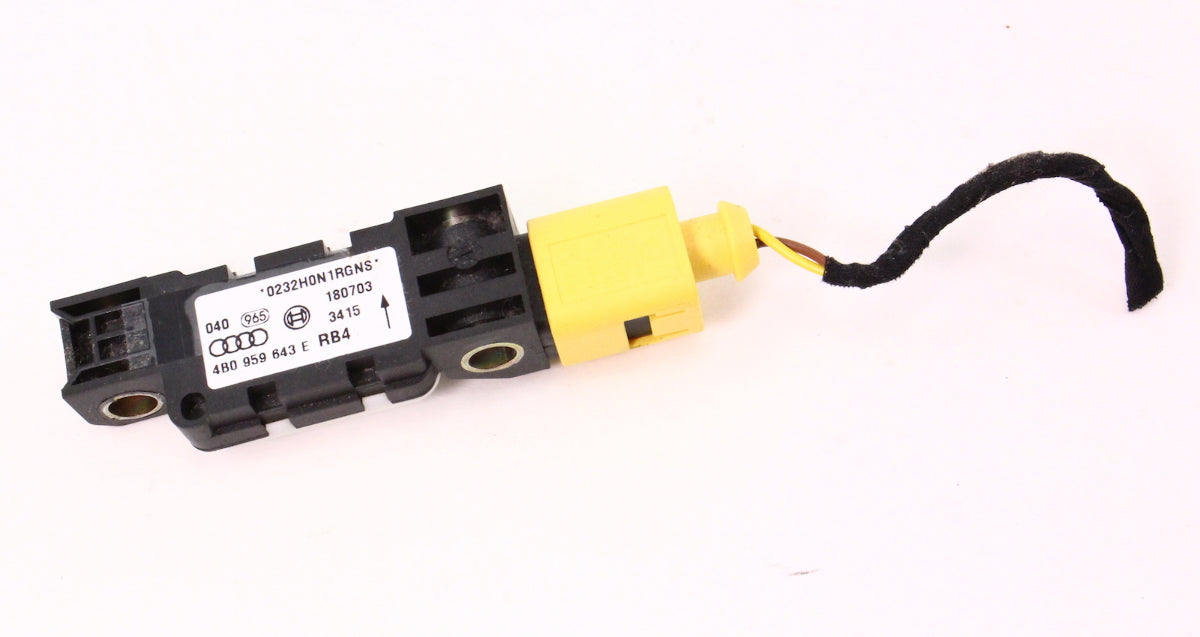 Airbag Side Crash Sensor 02-04 Audi A6 S6 Allroad RS6 - Genuine - 8E0 959 643 E