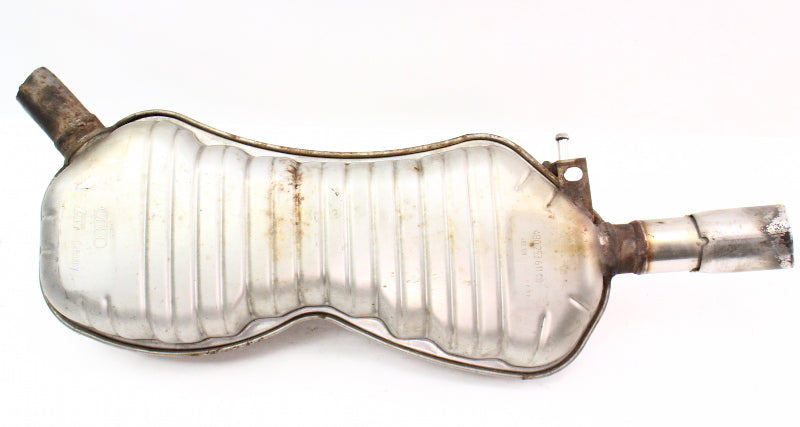 RH Stock Exhaust Muffler 02-04 Audi A6 3.0 V6 Sedan - Genuine - 4B0 253 611 CD