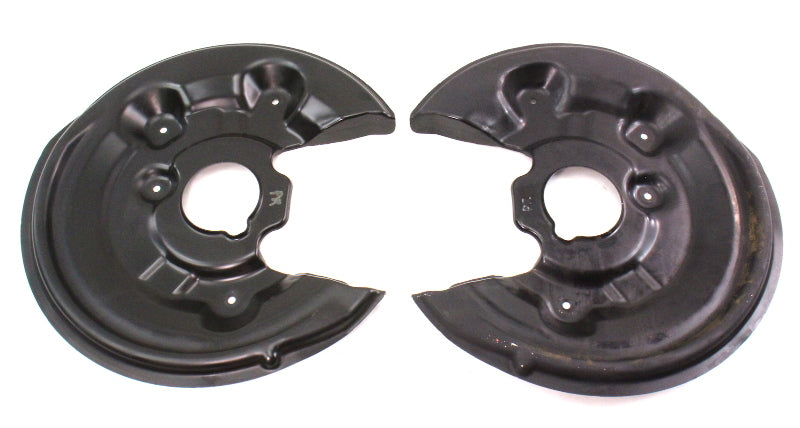 Rear Brake Dust Shields 06-10 VW Passat B6 FWD - 3C0 615 611 / 612 H