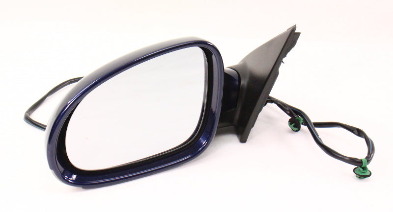 LH Side View Door Mirror 06-10 VW Passat B6 - Genuine - LD5Q Shadow Blue