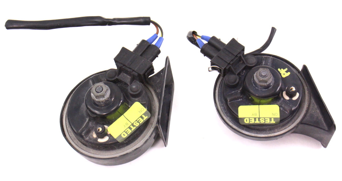 Klaxon TR99 Horns Audi A4 S4 Passat B5 A6 S6 C5 Beetle Eurovan High & Low - OEM