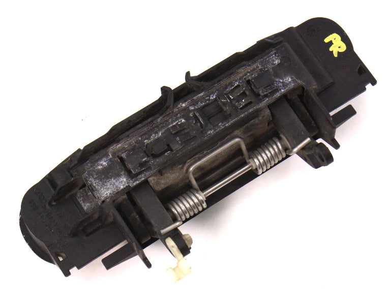 RH Exterior Door Handle 02-05 Audi A4 S4 B6 - LY7W Silver - 4B0 839 885