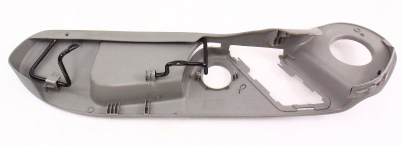 RH Front Seat Side Trim Panel 02-05 Audi A4 B6 - Grey - Genuine