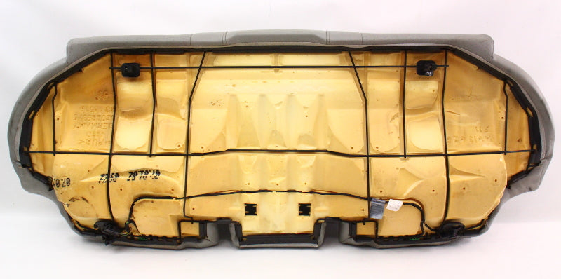 Heated Rear Seat Bench Lower Cushion 02-08 Audi A4 B6 B7 SEDAN - Grey Vinyl