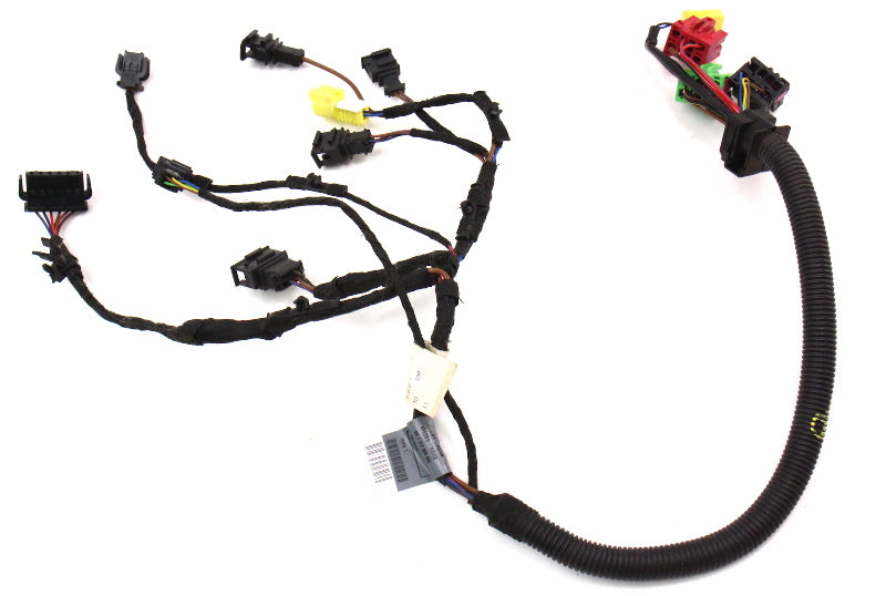 RH Heated Seat Wiring Harness Plugs 02-05 Audi A4 B6 - Genuine