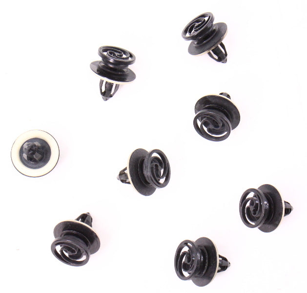8x Door Panel Clips Fasteners 02-08 Audi A4 B6 B7 - Genuine