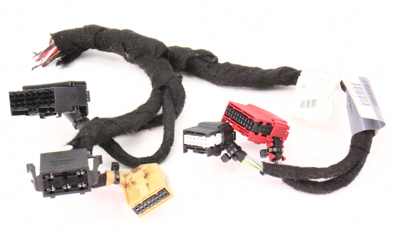 AC Climate Temp Controls Wiring Pigtail Plugs 2002 Audi A4 B6 - Genuine