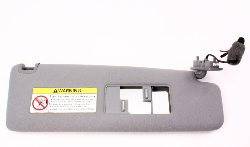 RH Sun Visor & Vanity Mirror 04-06 VW Phaeton - 3D0 857 552 J 3S3