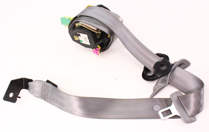 RH Rear Grey SeatBelt Shoulder Seat Belt 04-06 VW Phaeton - 3D7 857 806