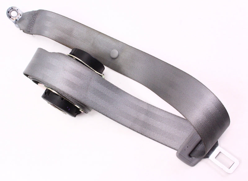 Center Rear Grey SeatBelt Shoulder Seat Belt 04-06 VW Phaeton - 3D7 857 807
