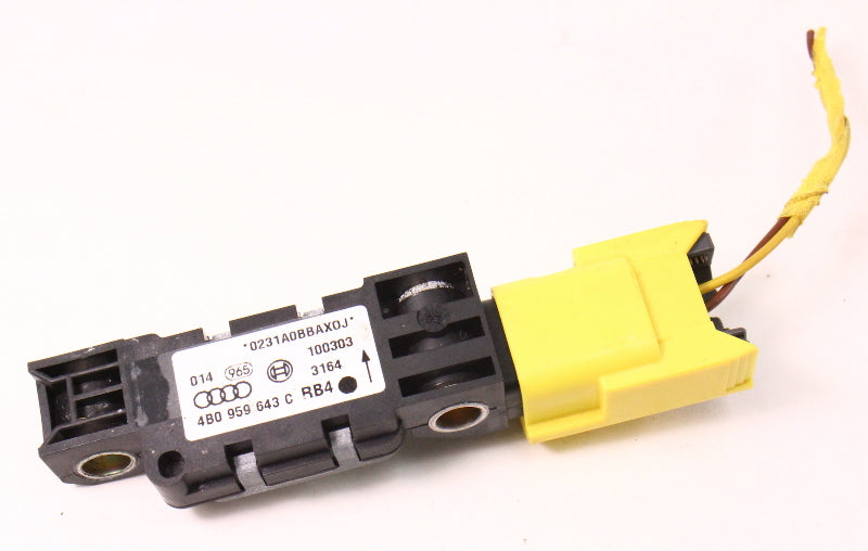 Front Airbag Crash Impact Sensor Module 04-06 VW Phaeton - 4B0 959 643 C