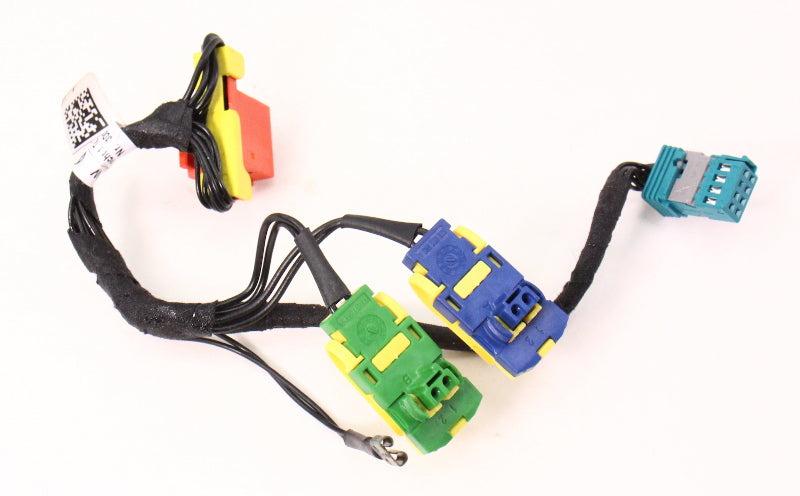 Airbag Clock Spring Wiring Harness Plugs 04-06 Phaeton Genuine - 3D0 971 582 AA