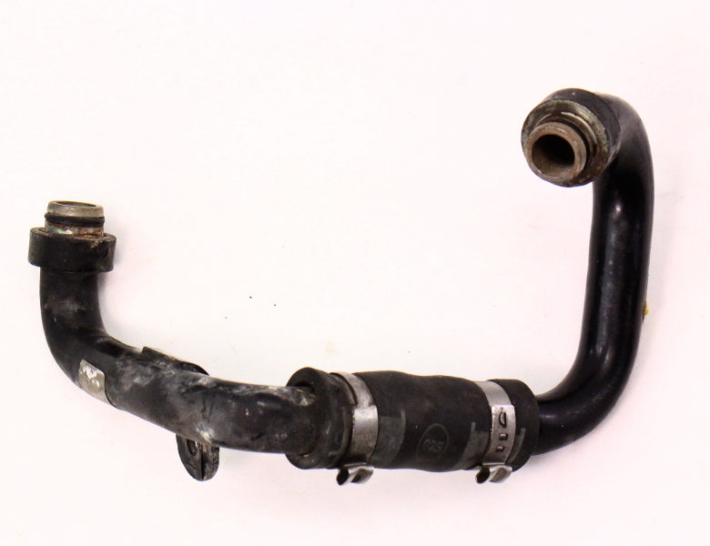 Intake Manifold Metal Coolant Line Hose Pipe Tube 04-06 VW Phaeton V8 - Genuine