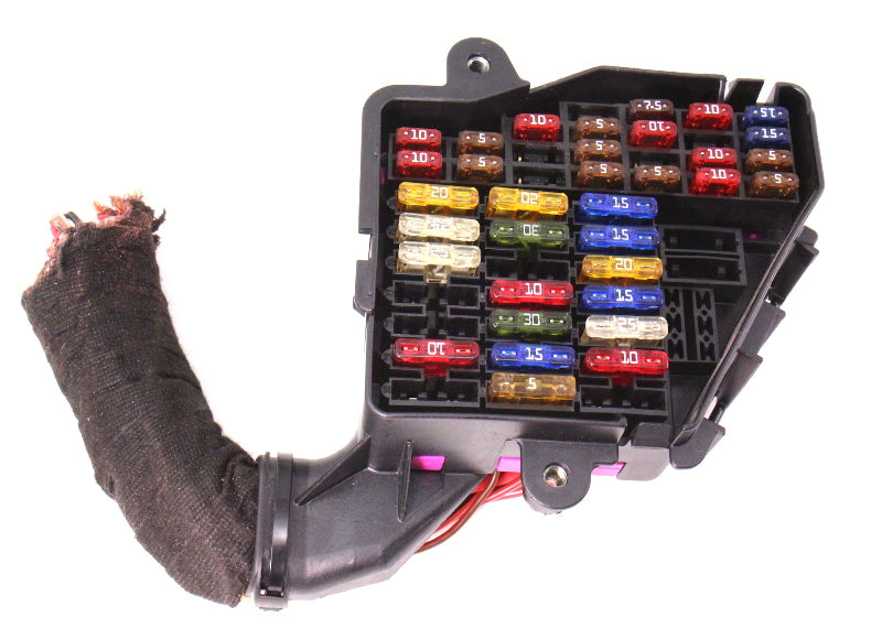 Under Dash Fuse Box Panel & Pigtail VW Jetta Golf Beetle MK4 TDI - Genuine