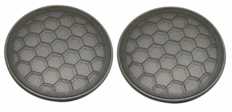Pair Of Dark Gray Door Speaker Grill Cover 01-05 VW Passat B5.5 Grille