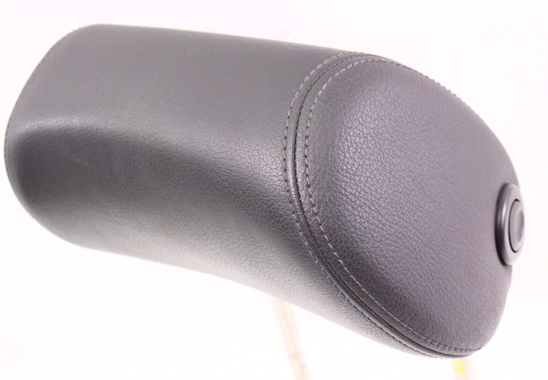 LH Front Head Rest Headrest 01-05 VW Passat B5.5 - Dark Grey Leather - Genuine