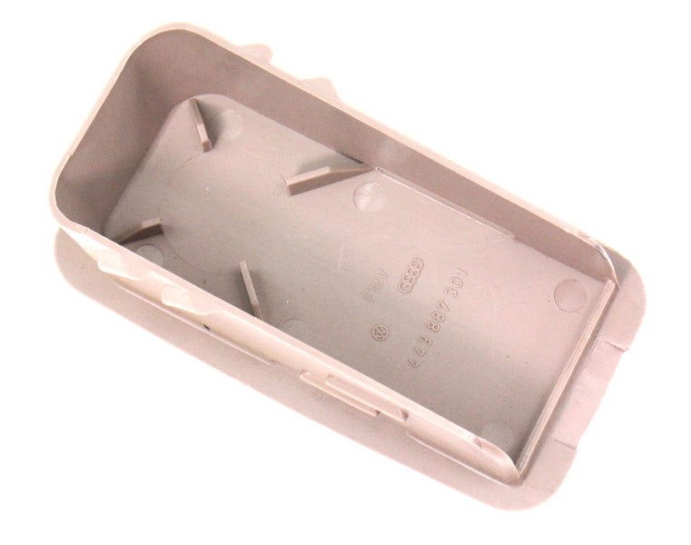 Rear Deck Child Safety Seat Hook Cover Audi A6 S6 C5 - Beige - 4B0 887 301